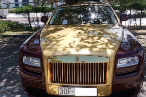 Ngân hàng thu xe Rolls-Royce Ghost mạ vàng của ông Trịnh Văn Quyết để xử lý nợ