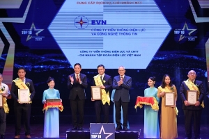 EVNICT lọt Top 10 Doanh nghiệp Công nghệ thông tin Việt Nam năm 2022