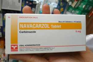 Thu hồi giấy đăng ký lưu hành thuốc Navacarzol trị bệnh tuyến giáp