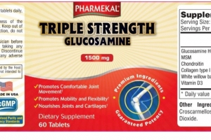 Pharmekal ® Triple strength Glucosamine 1500MG được quảng cáo như thuốc chữa bệnh
