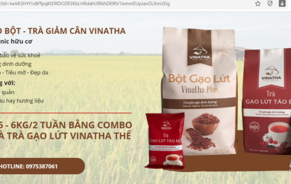 Sản phẩm gạo lứt mang thương hiệu Vinatha vi phạm pháp luật quảng cáo?