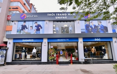 Showroom thời trang nam UNIFAS đầu tiên khai trương tại Hà Nội