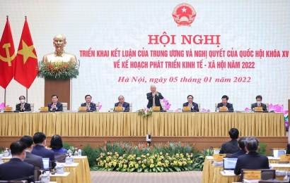 Tổng Bí thư dự Hội nghị Chính phủ với địa phương năm 2022