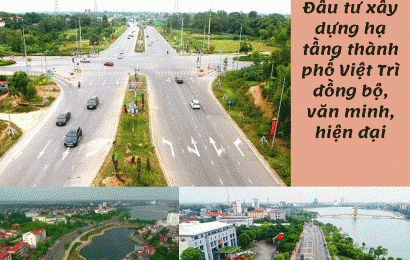Phú Thọ: Tạo ấn tượng cho du khách khi đến Việt Trì