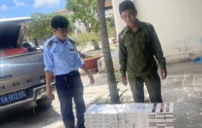 Tây Ninh thu giữ 1.200 gói thuốc lá điếu nhập lậu