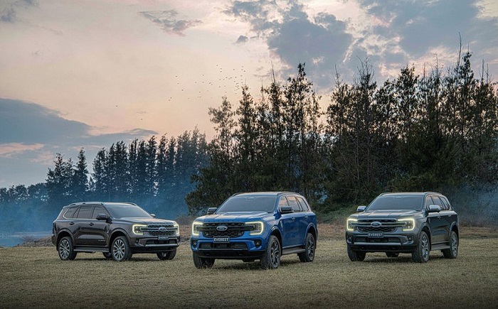 Ford Everest thế hệ mới ra mắt 3 phiên bản