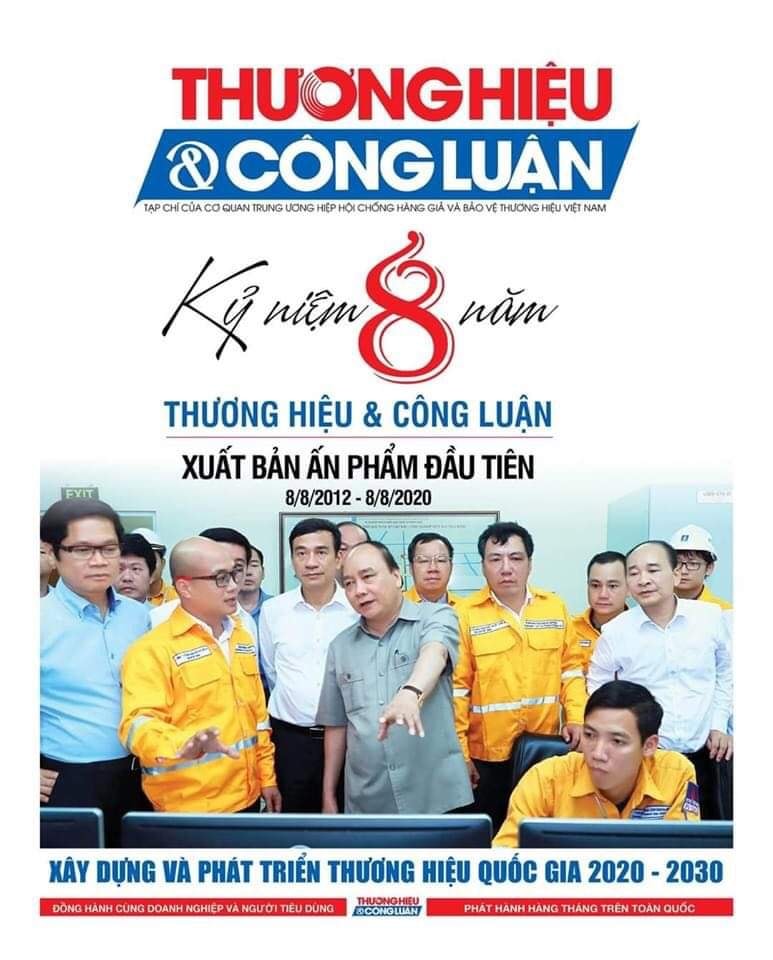 Tạp ch&iacute; Thương hiệu v&agrave; C&ocirc;ng luận: 8 năm một chặng đường