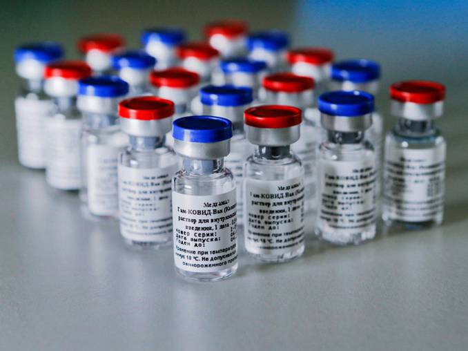 Vắc-xin Sputnik-V ngừa COVID-19 của Nga.