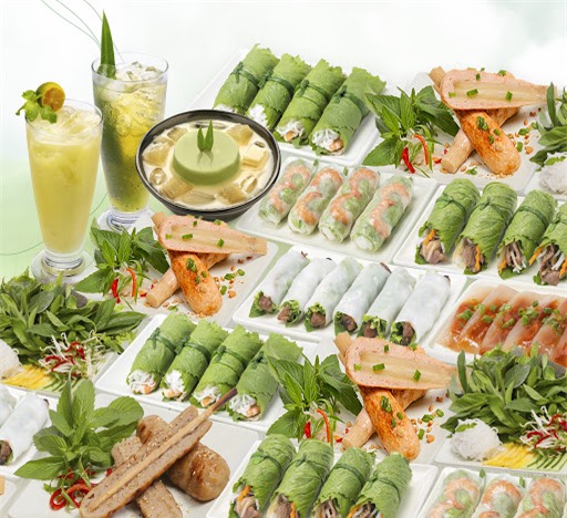 Việt Nam cũng là quốc gia cũng có nhiều món cuốn nhất thế giới, con số thống kê là 103 món.