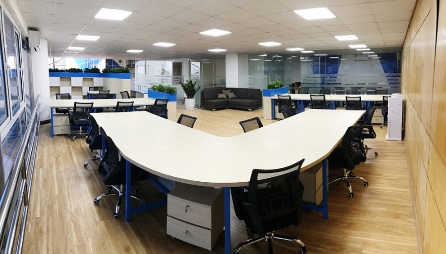 ijOffice Coworking Space c&oacute; cơ sở vật chất tiện nghi, hiện đại, kh&ocirc;ng gian được thiết kế s&aacute;ng tạo.