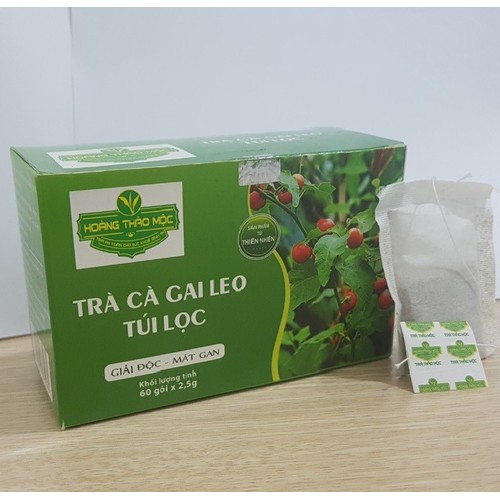 Tr&agrave; gai leo t&uacute;i lọc của C&ocirc;ng ty TNHH Ho&agrave;ng Thảo Mộc.