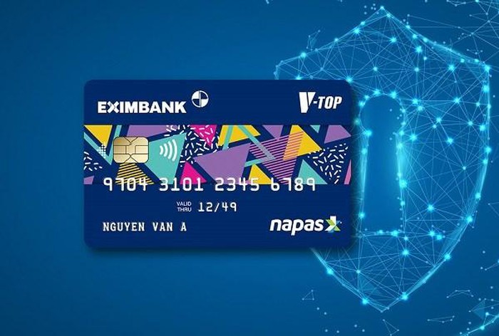 Thẻ ghi nợ nội địa Chip VCCS của Eximbank.