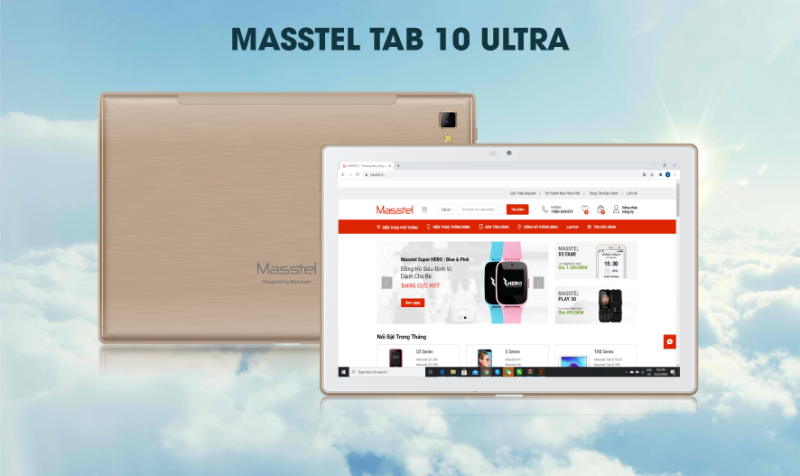 Máy tính bảng Masstel Tab10 Ultra.