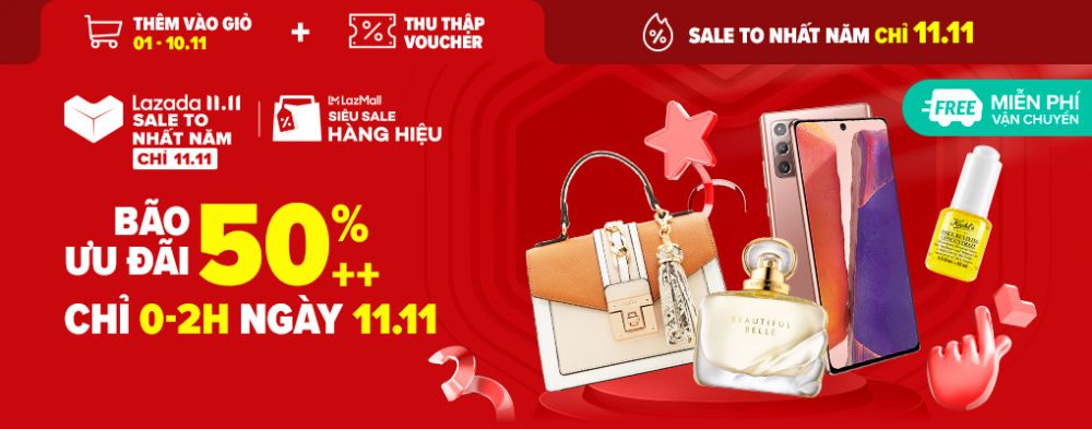 S&agrave;n thương mại điện tử đua nhau giảm gi&aacute; ng&agrave;y Độc th&acirc;n 11/11.