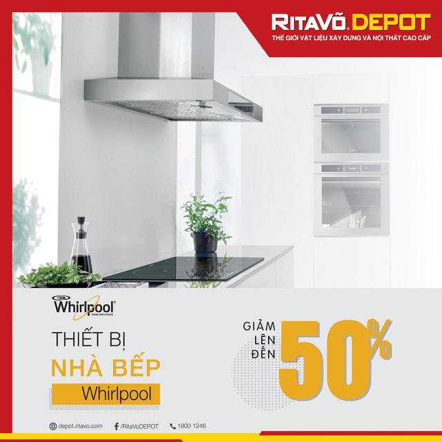 Ritavõ Depot tung chương trình khuyến mại cuối năm đến 50%.