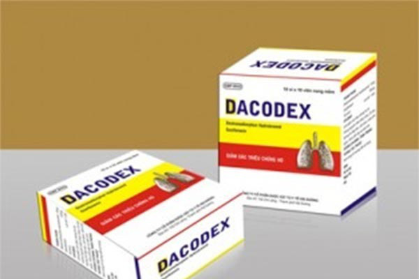 Thu hồi toàn quốc lô thuốc viên nang mềm Dacodex vi phạm mức độ 3.