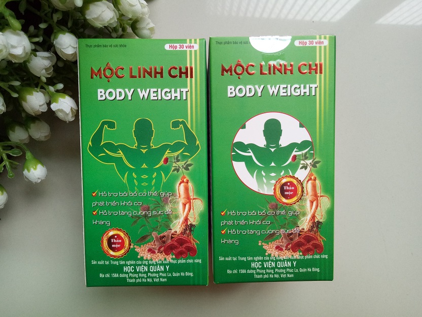 Thực phẩm bảo vệ sức khỏe Mộc Linh Chi - Body Weight.