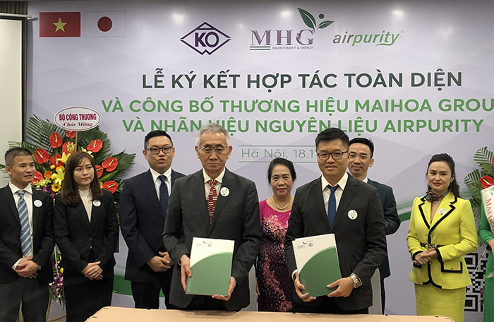 Mai Hoa Group hợp tác Kowa Global ra mắt thị trường sản phẩm kháng khuẩn Airpurity.