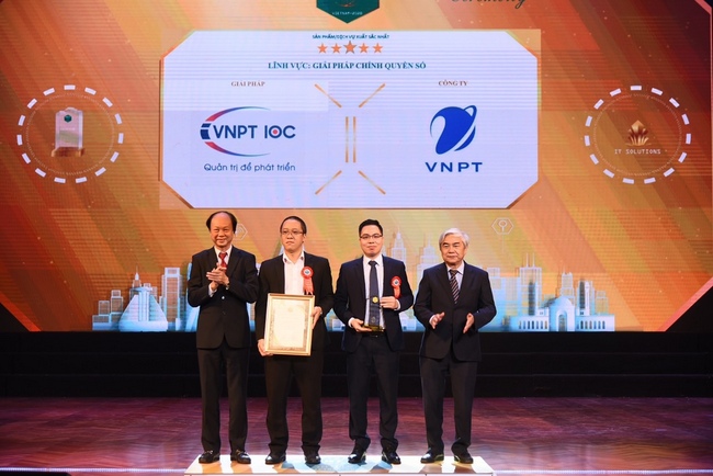 VNPT là doanh nghiệp xuất sắc cung cấp giải pháp công nghệ thông tin cho thành phố thông minh.