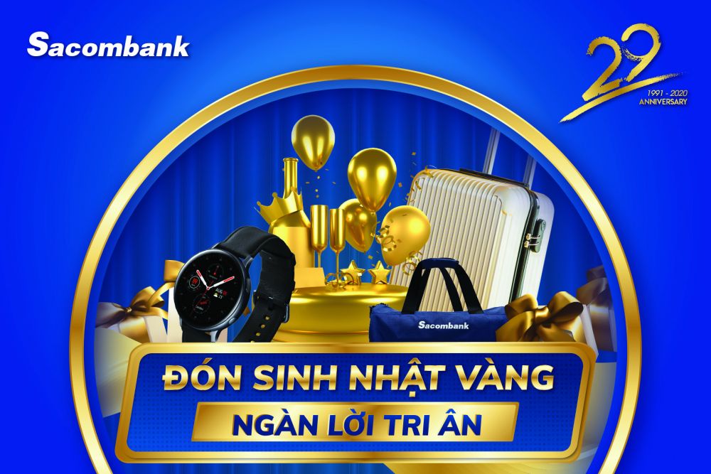 Sacombank tung ra khuyến m&atilde;i lớn nhất trong năm.