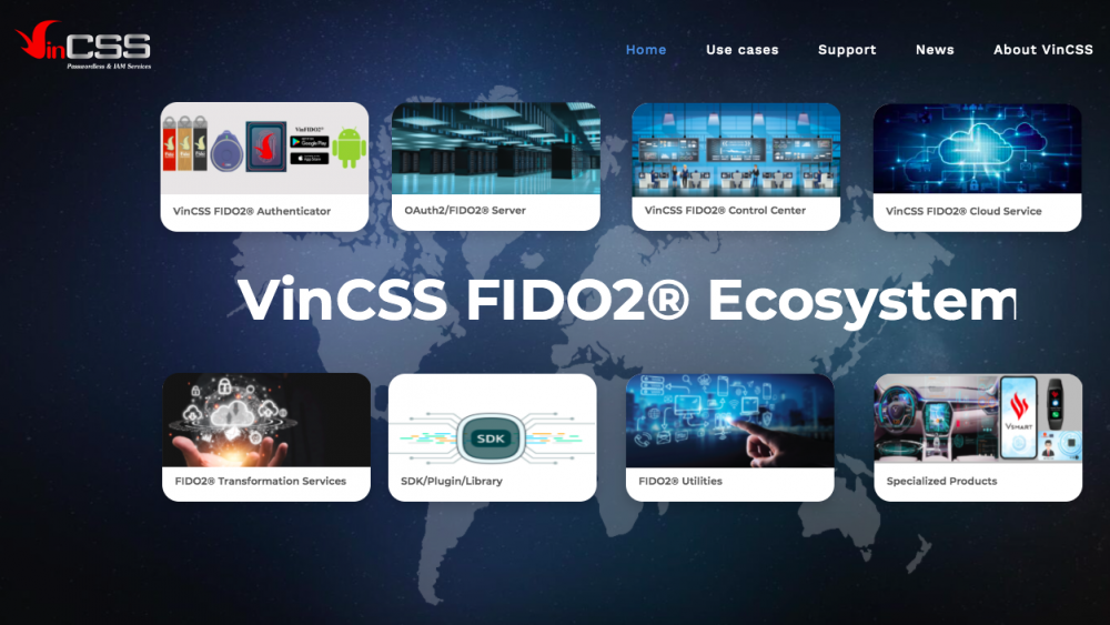 Khóa xác thực của Vingroup.