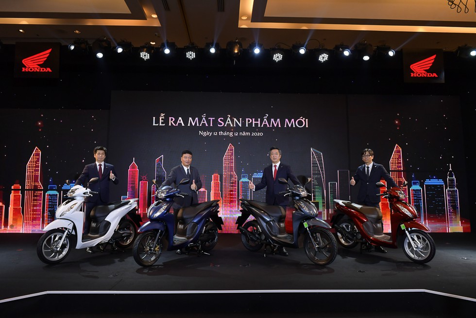 Honda Vision 2021 ra mắt tại Việt Nam.