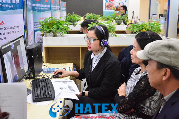 Hoạt động kết nối các doanh nghiệp tại Hatex.vn.