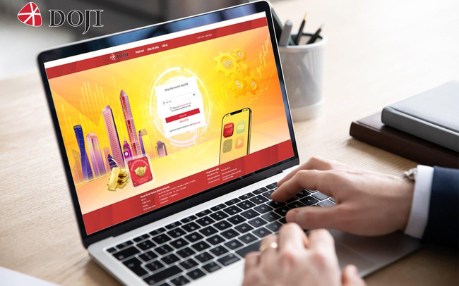 Cơ hội nhận 5 chỉ vàng 999.9 khi giao dịch eGold của DOJI.