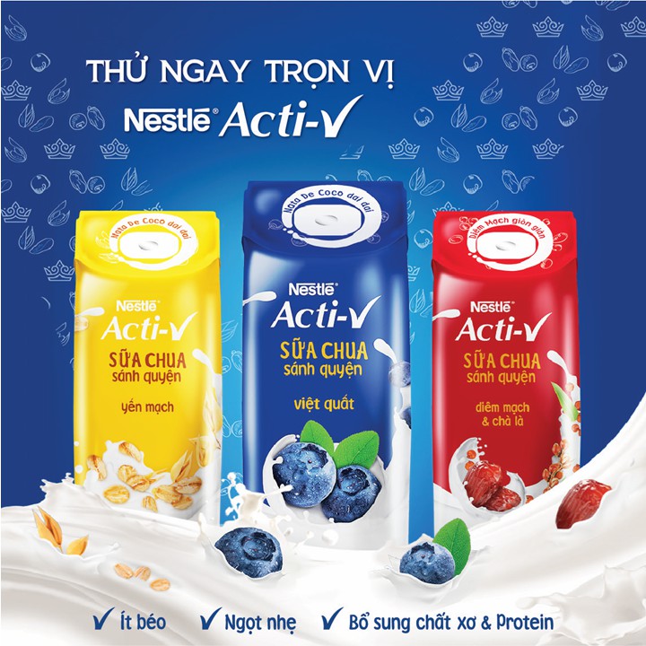 Sữa chua sánh quyện Nestlé ACTI-V.