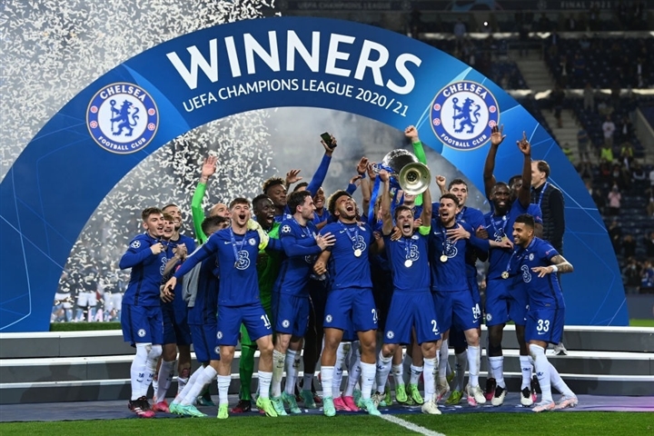 Chelsea c&oacute; lần thứ hai đăng quang ở Champions League sau 9 năm