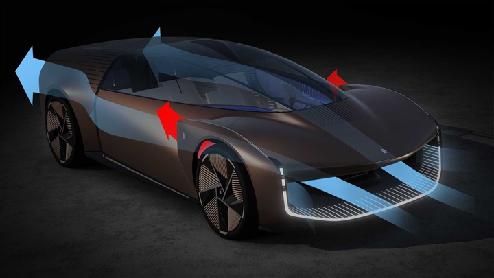 Mẫu concept xe điện Pininfarina Teorema. (Ảnh:Motor1)