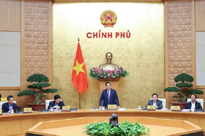 Thủ tướng Phạm Minh Chính chủ trì phiên họp Chính phủ.