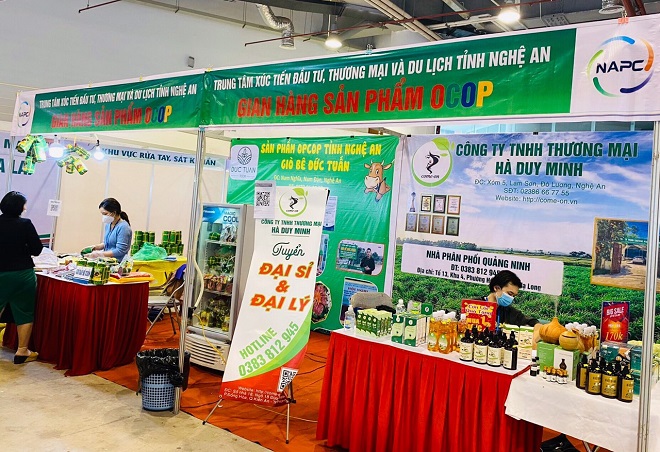 Nghệ An tham gia Hội chợ OCOP Quảng Ninh 2021