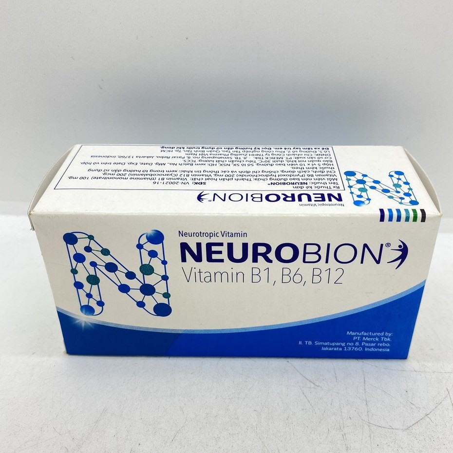 Thu hồi trên toàn quốc thuốc viên bao đường Neurobion điều trị rối loạn thần kinh không đạt chất lượng.