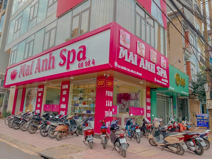 Cơ sở Mai Anh spa tại dịa chỉ 237 Nguyễn Cao, phường Ninh Xá, thành phố Bắc Ninh kinh doanh hàng hóa nhập lậu