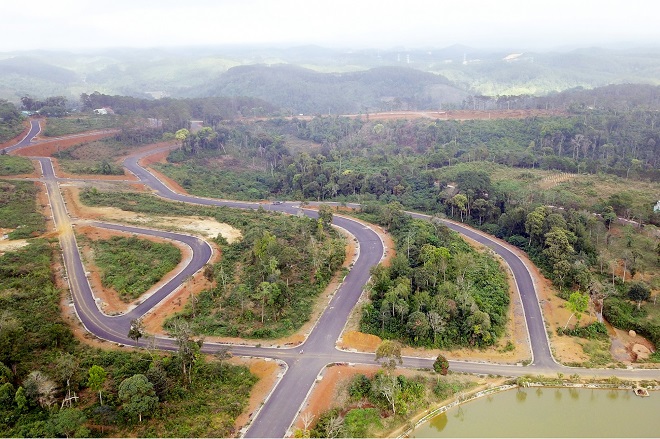 Dù chưa được chấp thuận song UBND huyện Kon Plông vẫn lấy đất rừng làm dự án khu biệt thự.