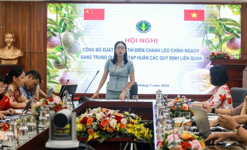 Công bố xuất khẩu thí điểm chanh leo chính ngạch sang Trung Quốc