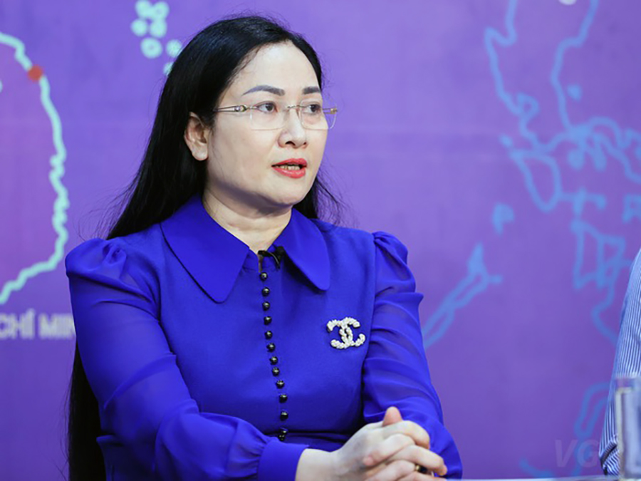 Bà Đinh Thị Nương - Phó cục trưởng Cục quản lý giá, Bộ Tài chính.