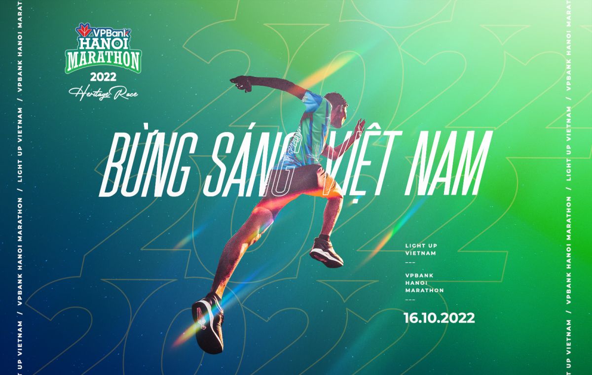 VPBank Hanoi Marathon 2022 (VPHM 2022) - giải chạy marathon quốc tế chính thức của thành phố Hà Nội sẽ được tổ chức vào 16/10/2022.