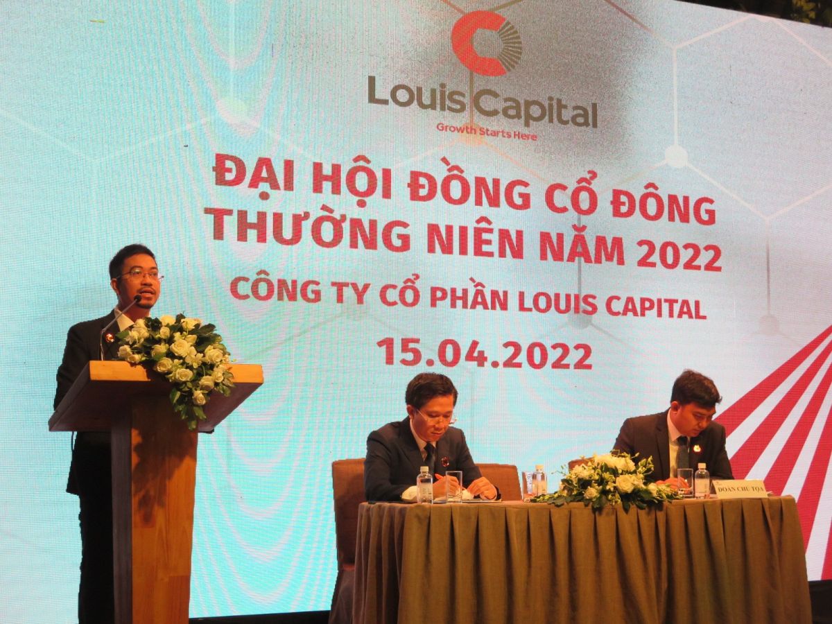 Đại hội đồng cổ đông thường niên năm 2022 của Louis Capital.