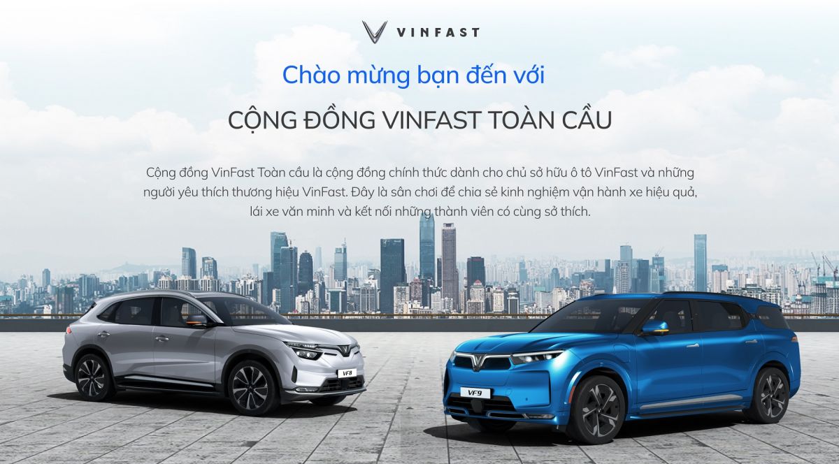 VinFast sẽ chính thức ra mắt “Cộng đồng VinFast toàn cầu” .