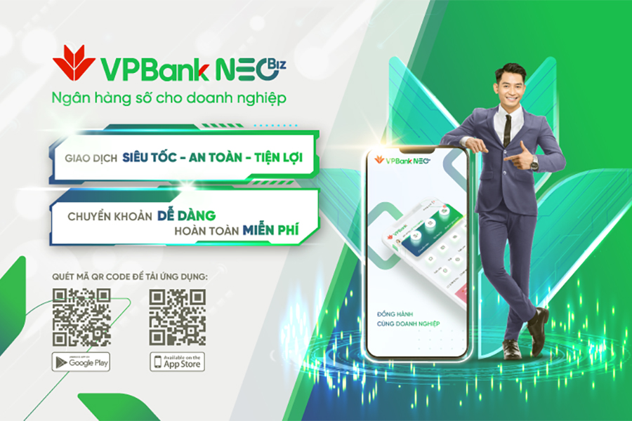 VPBank Neo Biz - Ngân hàng số cho doanh nghiệp.