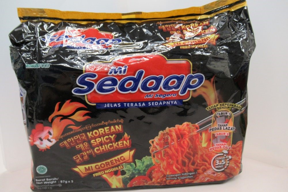 Một sản phẩm mì gói mang thương hiệu Mi Sedaap.