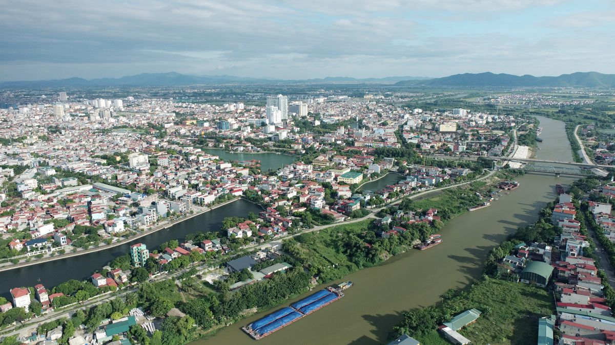 Một góc thành phố Bắc Giang hôm nay.
