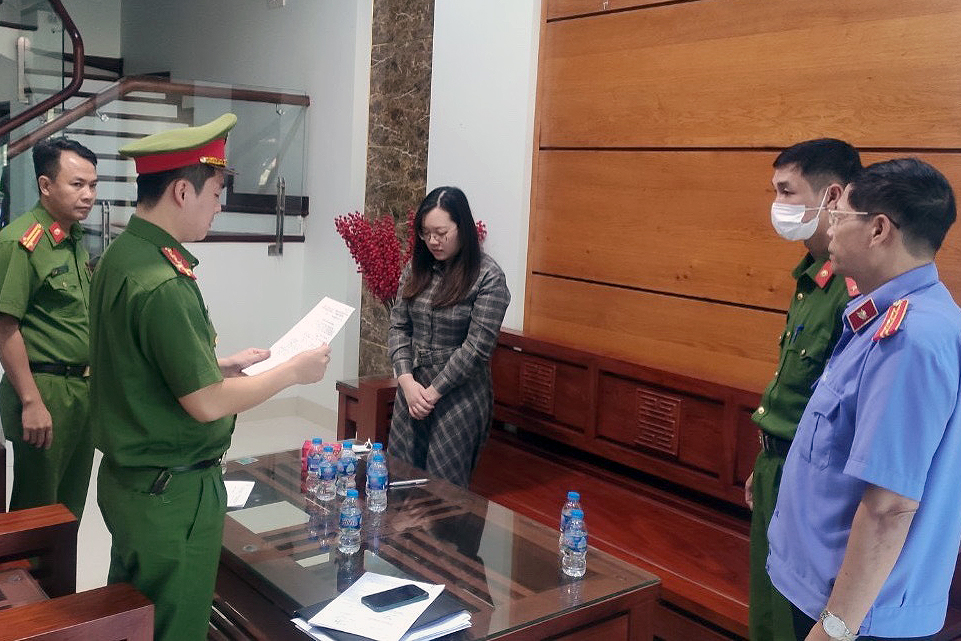 Cơ quan điều tra thi hành Lệnh bắt bị can Trịnh Thu Trang.