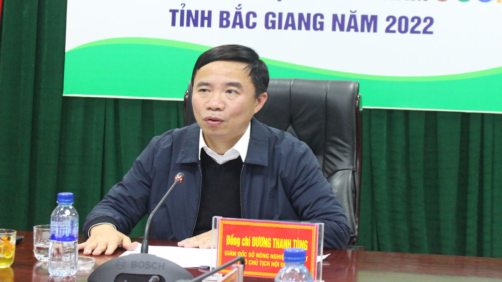 Ông Dương Thanh Tùng kết luận hội nghị.