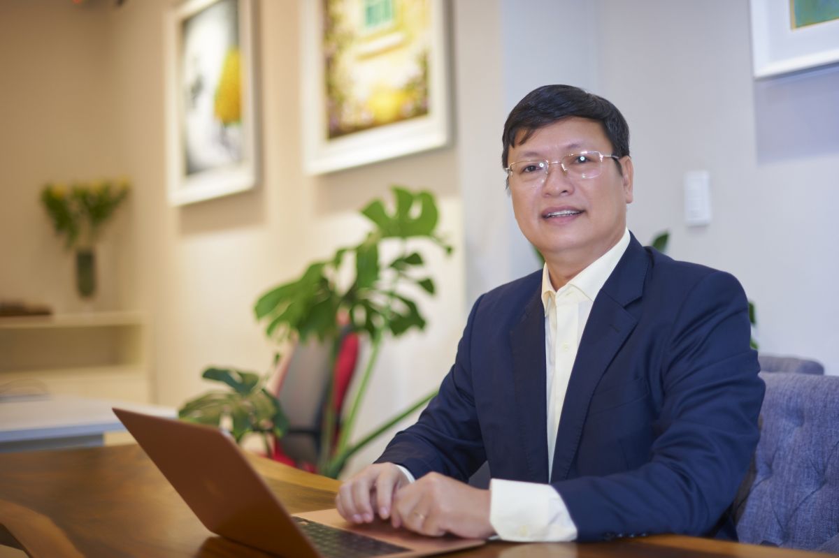 Tiến sĩ Trần Quý - Viện trưởng Viện Phát triển kinh tế số Việt Nam.