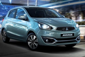 Mitsubishi Mirage thấp nhất ở mức 380,5 triệu đồng