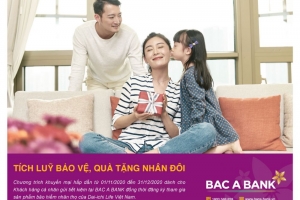 Bac A Bank triển khai chương trình “Tích lũy bảo vệ - Quà tặng nhân đôi” ưu đãi lớn cho người gửi tiền