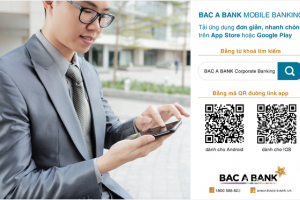 BAC A BANK ra mắt phương thức xác thực Smart OTP dành cho khách hàng doanh nghiệp